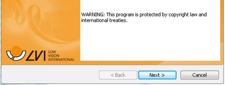 Aloita asennus napsauttamalla MagniLink PCViewer -kansiossa olevaa Setup -tiedostoa.
