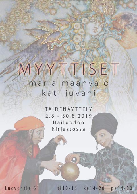Sivu 14 Näyttelyt Elokuu: Syyskuu: Lokakuu: Kirjastossa Myyttiset: Maria Maanvalo ja Kati Juvani Kylätalolla galleriassa Joonas Vähäsöyrinki, peräkamarissa Tiina Saine Ravintola Luodossa Juha