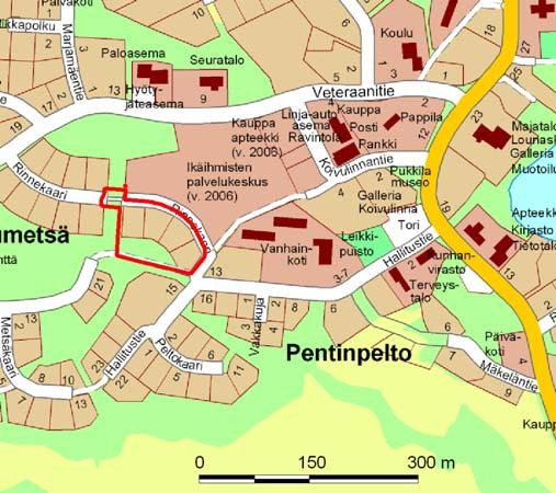 1 PERUS- JA TUNNISTETIEDOT 1.1 Kaava-alueen sijainti Asemakaavan muuttamista koskeva hanke koskee Rinnekaaren vieressä olevaa korttelia 90 ja viereistä virkistysaluetta. 1.2 Kaavan nimi ja tarkoitus Kaavan nimi Rinnekaaren asemakaavan muutos.