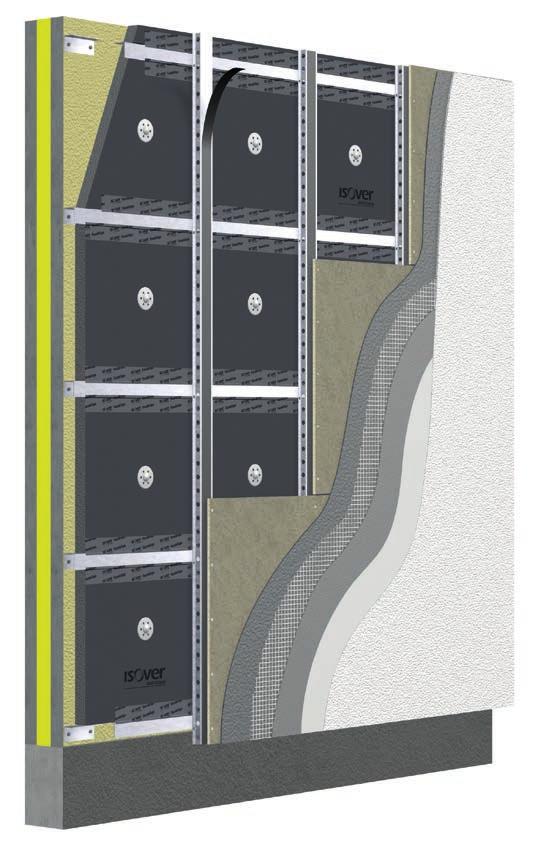 SerpoVent RENOVA Julkisivujärjestelmä Korjausrakentamisen rapattava ratkaisu vanhan seinärakenteen ulkopuolelle SerpoVent RENOVA -ratkaisulla voidaan toteuttaa edustava ja pitkäikäinen rapattu