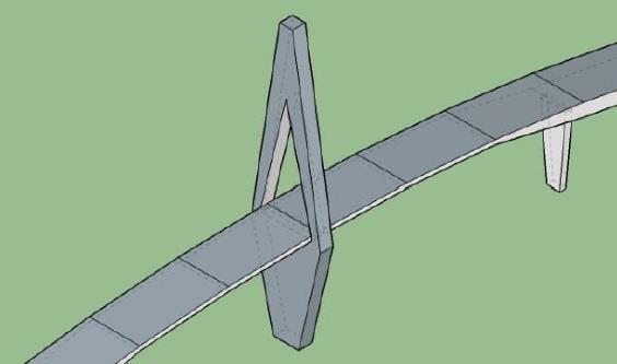 Esimerkiksi vaatimus Sillan kannen yläpuolella pylonin aukko (josta liikenne kulkee läpi) säilytetään on hyvin perusteltavissa kun malli tehdään puhtaalta pöydältä.