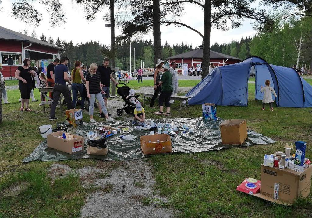 G Kierrätys Toimintapisteellä etsittiin oikeita