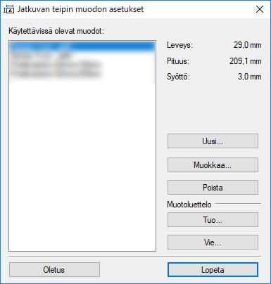 Tulostaminen suoraan muista Windows-ohjelmista Voit