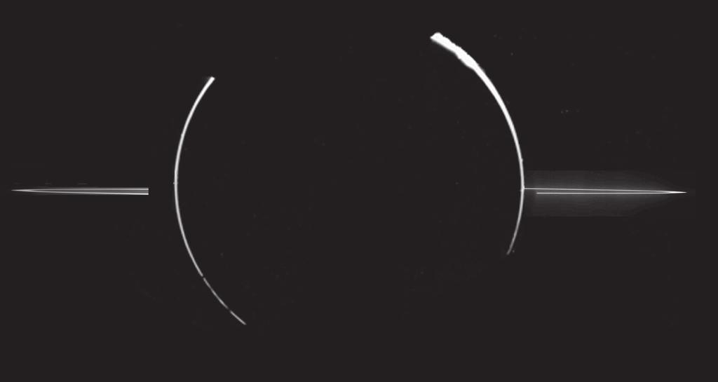 Jupiterin renkaat löydetty 1979 (Voyager 1) Muodostuneet pölystä: muutaman µm kokoisia kappaleita, eli lähellä valon aallonpituutta voimakkaasti