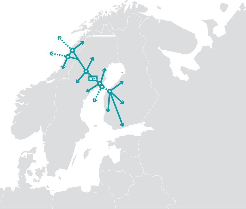 E12-alueella on valtionrajat ylittävässä yhteistyössä pitkä yhteinen historia.