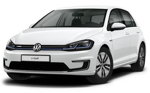 32 5.8 Volkswagen e-golf KUVA 12. Volkswagen e-golf (Volkswagen 2017) Volkswagen e-golf on täyssähköversio Volkswagenin Golf-mallista.