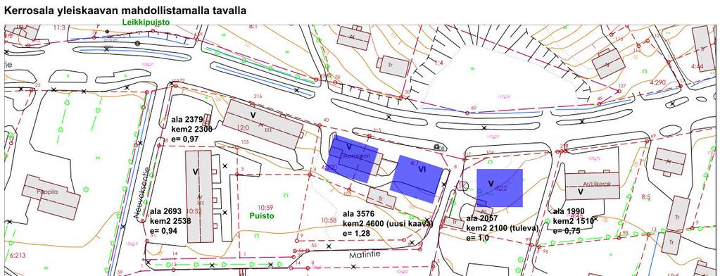 Tammelan kunnan keskustan kerrostalokanta on suurelta osin neljäkerroksista, alimmassa kerroksessa on maanpäällinen kellari ja kolmessa seuraavassa kerroksessa asuintiloja.