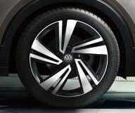 metalliväri, Volkswagen R 11 18 tuuman kevytmetallivanteet Köln, mustat,
