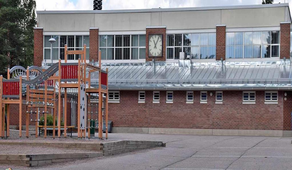 Taavinkylän koulu Rakennus valmistunut 1991 Asiakaspäällikkö: