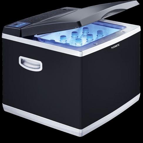 DOMETIC COOLFUN CK KLASSINEN KYLMÄ- JA PAKASTUSLAUKKU NYT MYÖS HYBRIDIMALLINA Tekniset tiedot ja koko valikoima, katso sivu 31 Etsitkö tehokasta