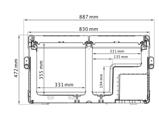 CFX 65W CFX 75DZW CFX 95DZW CFX 100W 9600000476 9600001409 9600000480 9600000536 60 13