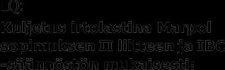 KOHTA 13: JÄTTEIDEN KÄSITTELYYN LIITTYVÄT NÄKÖKOHDAT (jatkuu) 20 01 14* hapot Vaarallinen Jätelaji (Komission asetus (EU) N:o 1357/2014): HP4 Ärsyttävä ihoärsytys ja silmävauriot, HP8 Syövyttävä