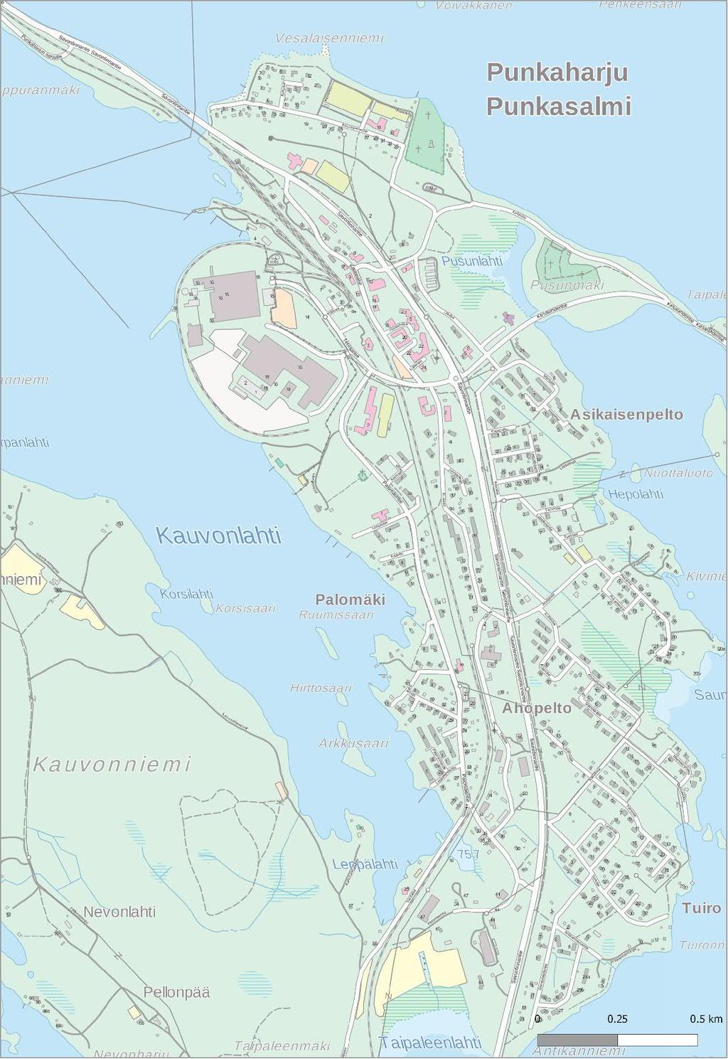 59 Savonlinna (Punkaharju), liikenneympäristön