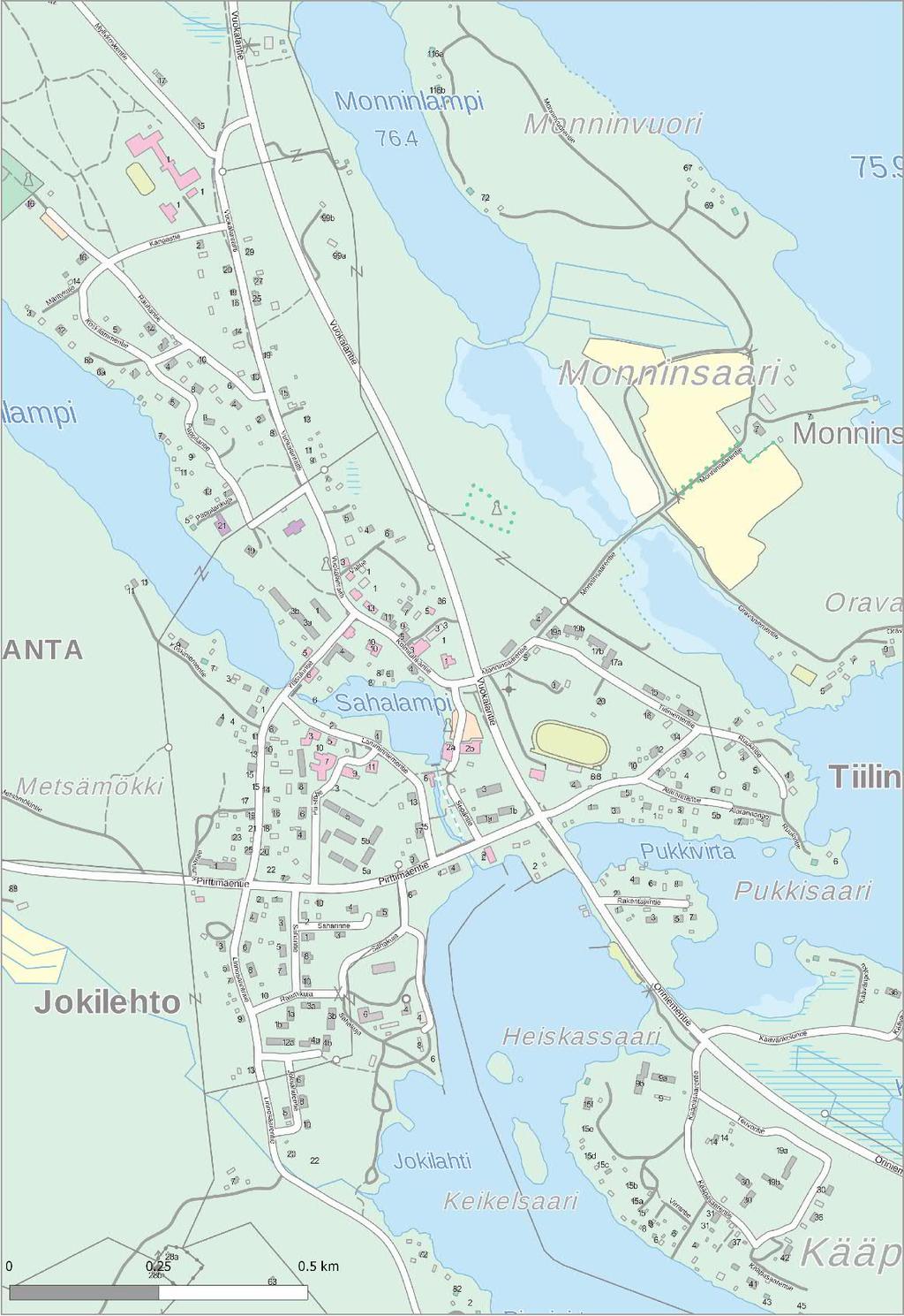 Savonlinna (Savonranta), liikenneympäristön