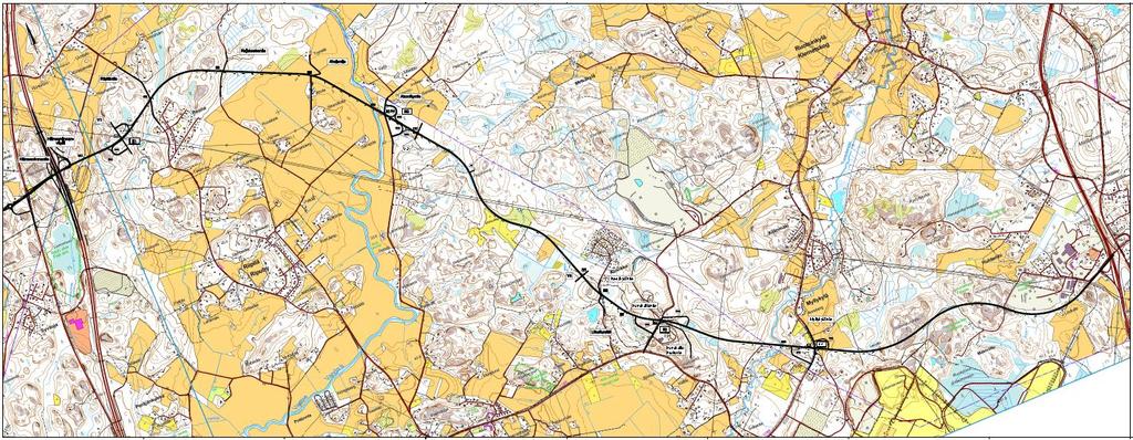 Kehä IV; Tuusulanväylä kt 45 Hämeenlinnanväylä vt 3; 13,6 km ja 115 milj.