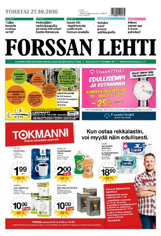 Lujasti lukijoita ja peittoa perusteellisesti. tai Seutu-Sanomat + Forssan Lehti + Kaupunkiuutiset.