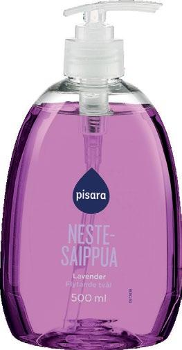 1,19/pkt PISARA KÄSI- tai JALKAVOIDE 1 ml (12,/l)