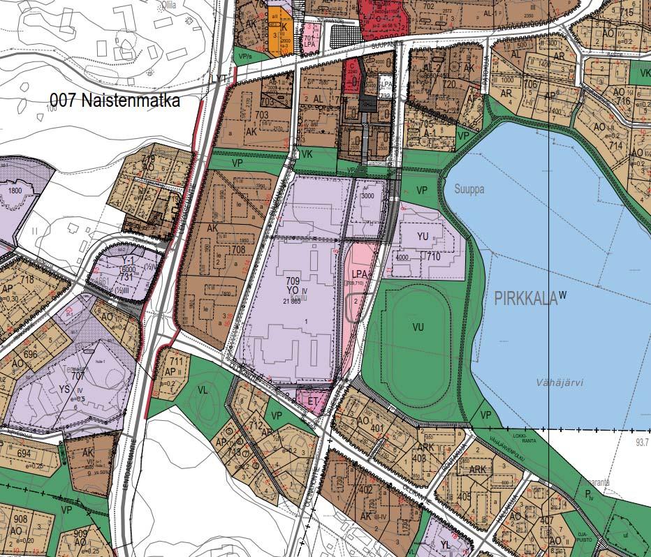 säilyttäminen. Rakennusten purkamiseen tarvitaan lupa. Numerointi viittaa kaavaselostuksen ja kulttuuriympäristöliitteen kohdenumerointiin.