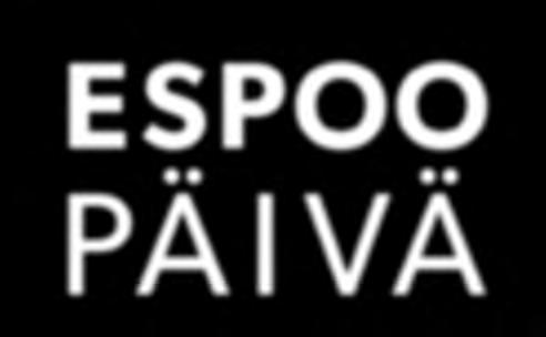 LUE 100 ESPOO-PÄIVÄN TAPAHTUMAVINKKIÄ