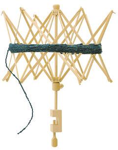 yarn luomapuut golvvarpa, bordsvarpa warping mill