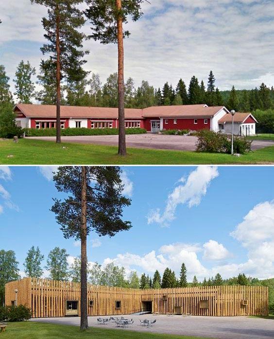 Nykytilanne Museon siirto Leksvattnetiin E45-varrelta on ollut menestys: Monica Björklundin mukaan vuosittaiset ihmismäärät ovat nousseet 5000 kävijästä 7000 kävijään.