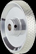 BEF-MR006050R 2055225 Alumiininen mittauspyörä ristirihlauspinnalla umpiakselille 6 mm, kehä 200 mm BEF-MR06200AK 4084745 Alumiininen mittauspyörä