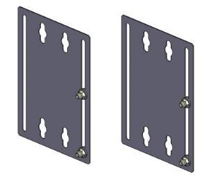 PDU-asennussarjat 7219821 LT25002 PDU-asennussarja 1000mm 7219822 LT24988 PDU-asennussarja 1200mm Asennussarja kahden 0U PDU-yksikön kiinnittämiseen laitekaappeihin PDU pistokkeet taaksepäin Sisältää