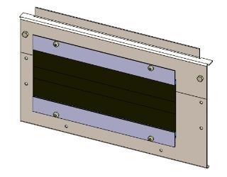 putki + läpivientireiät 6kpl 4x40mm ja 2x32mm läpivientireiät sekä soikea 33x68mm kaapeliläpivientiputki,