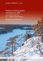 Luontotyyppien punainen kirja 2018 Yli 1 000 sivun tietopaketti Suomen luontotyyppien