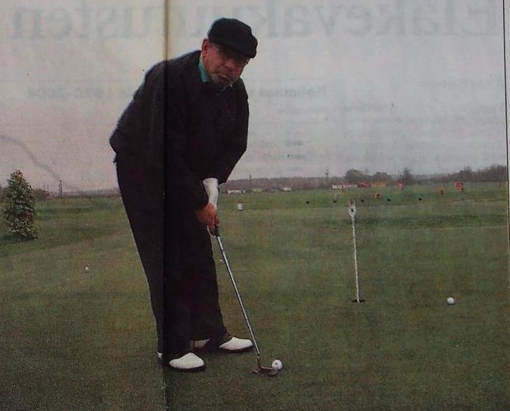 Kuva liittyy Aamulehden juttuun 20.11.2004 otsikkona Viro pyrkii Baltian golfparatiisiksi.