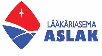 www.aslak.fi Lentoasemantie 55, Sodankylä (Sodankylän lentoasema) Meiltä laaja-alaiset työterveyspalvelut. Kysy lisää! Ajanvaraus ma-pe 8-16, puh.
