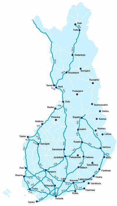 Liikkuminen ja logistiikka Runkoverkon esittäminen Kehä III sisäpuolella LVM:n asetus maanteiden ja rautateiden pääväylistä ja niiden palvelutasosta (nk.