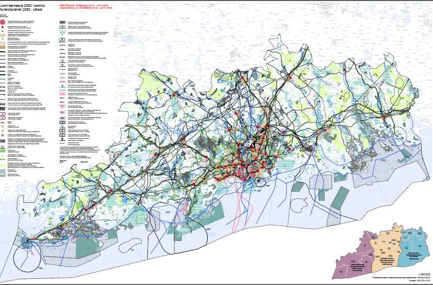 Uusimaa-kaava 2050 luonnos