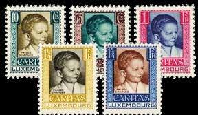 716052 Luxemburg 1930 - Käyttämätön liimakkeella -