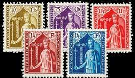 Michel 284-89 N:o 716011 Hinta 37 50 Luxemburg - 1937 -