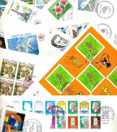 Noin 270 hyväalaatuista postimerkkiä.