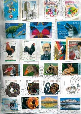 N:o 48095 100 g 7 50 Länsi-Saksa - Paperittomia kuvamerkkejä