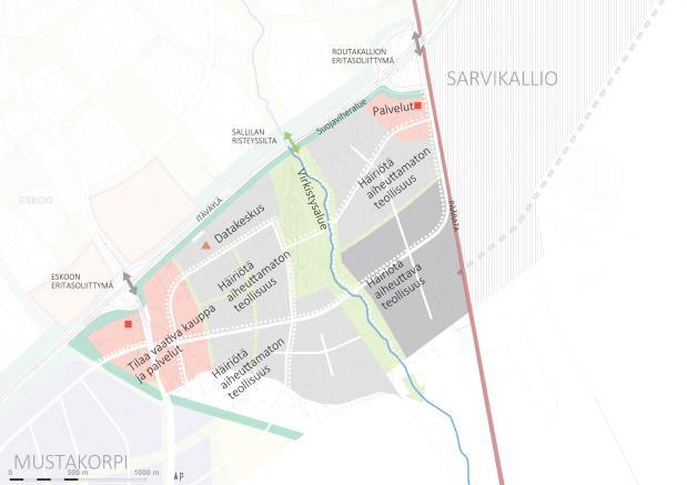 Osallistumis- ja arviointisuunnitelma 4(5) Asemakaava 1.4.2019 Muut suunnitelmat Sito Oy on laatinut Itäväylän varren maankäyttösuunnitelman vuonna 2015.