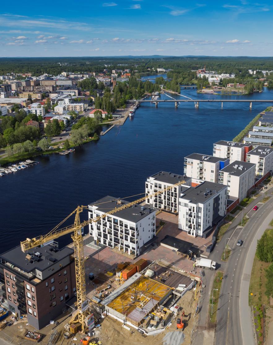 JOENSUUN KAUPUNKIYMPÄRISTÖ Symmetrinen kaupunki kasvaa ja kehittyy. Joensuussa on kaupungin vilskettä ja maaseudun rauhaa.