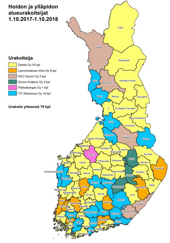 7 (31) 1 JOHDANTO 1.1 Tausta Suomen koko tieverkon pituus on 454 000 km.