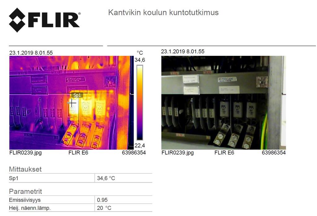 SÄHKÖLAITTEISTON KUNTOTUTKIMUS sivu 13 / (36)