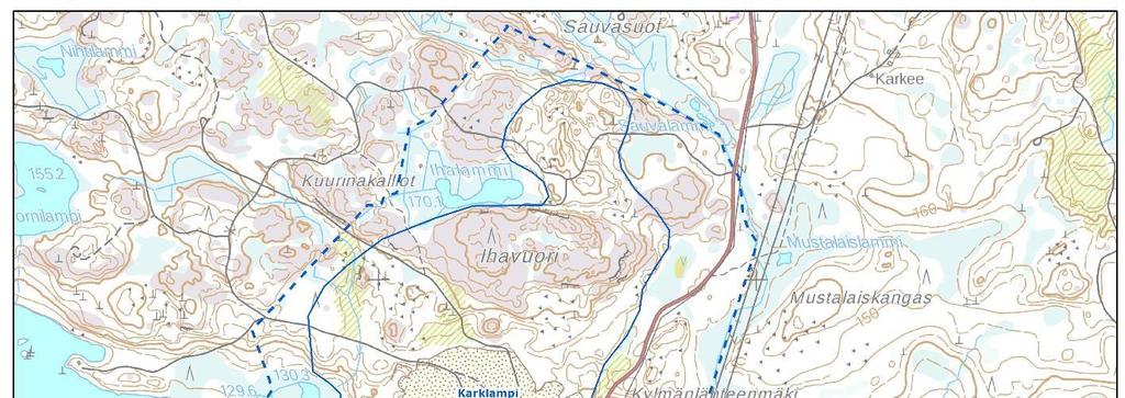 POHJAVESIALUEIDEN SUOJELUSUUNNITELMA 29 Kuva 24. Karklammen pohjavesialueelta havaitut pohjavesistä riippuvaiset elinympäristöt. Kuva 25.