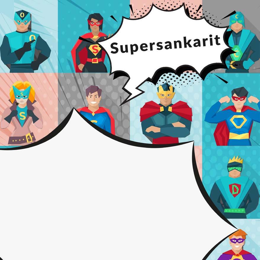 Titi-Nallet vuosikurssi 7/12 Kaikki tuntevat Supermiehen, Batmanin ja Wonderwomanin, mutta oletko kuullut Maahurusta jonka supervoimana on ilonpilaaminen tilanteessa kuin tilanteessa, tai