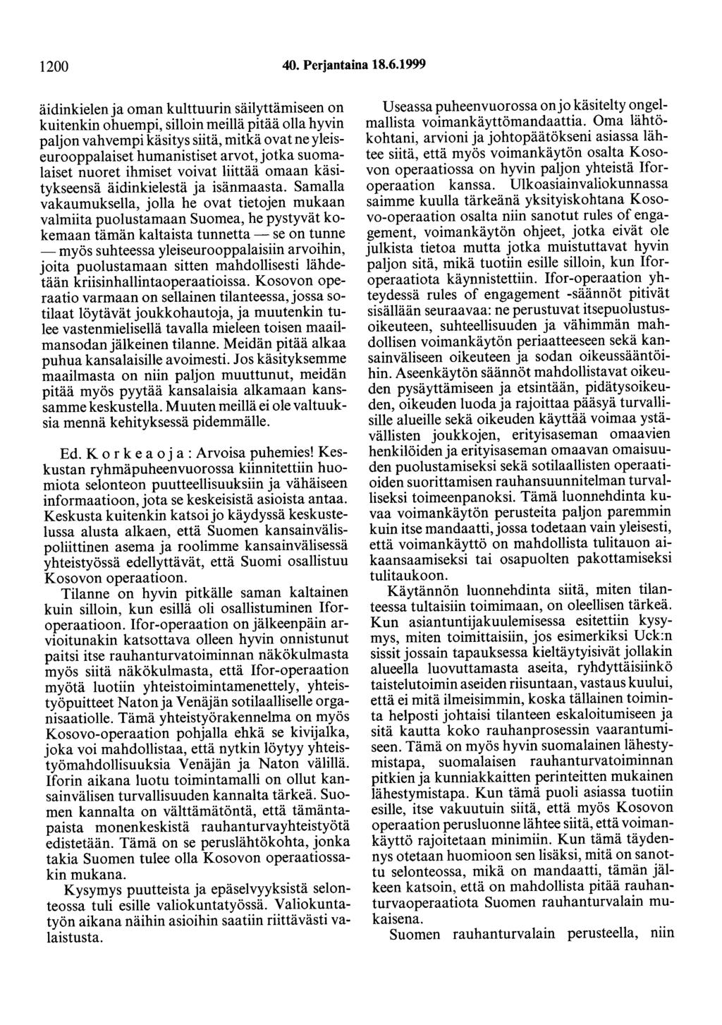 1200 40. Perjantaina 18.6.