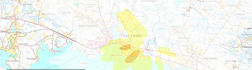 vuorokausiohjearvoon verrannollinen pitoisuus