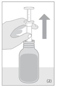 Käyttöohje: Käyttöohje 10 ml:n ruiskulle Avaa pullo.