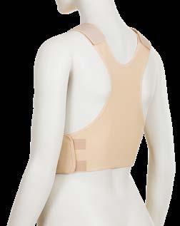pääasiallisesti keskivahvasta kankaasta. Naisten paidassa muotosaumat edessä. Erillinen vatsatuki on tehty kankaasta ja sitä voidaan käyttää aina, kun vaaditaan lisäpainetta keskivartalon alueelle.