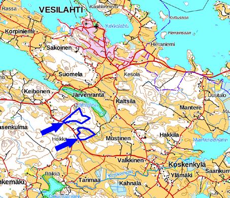 Kalalahden asemakaava, kaavaselostus, liite 1: Osallistumis- ja arviointisuunnitelma VESILAHDEN KUNTA KALALAHDEN ASEMAKAAVA KOSKEE KIINTEISTÖJÄ TAKAHAKA 922-413-3-171, VÄLIMAA 922-413-3-187, JA