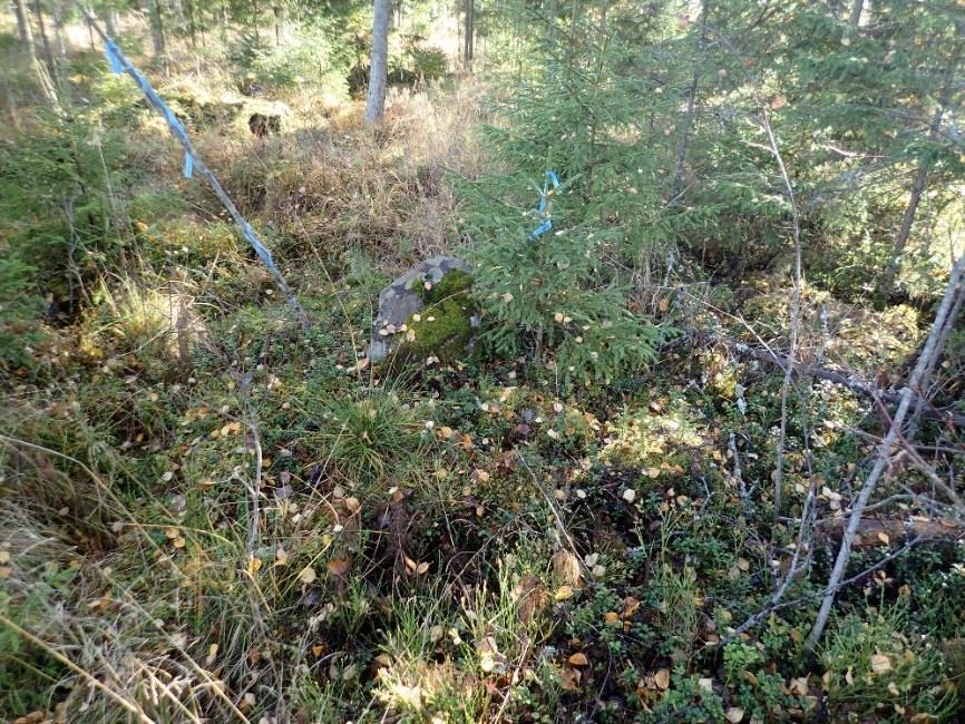 Kalalahden asemakaava, kaavaselostus, liite 4: Muinaisjäännösinventointi 11 Rajamerkki
