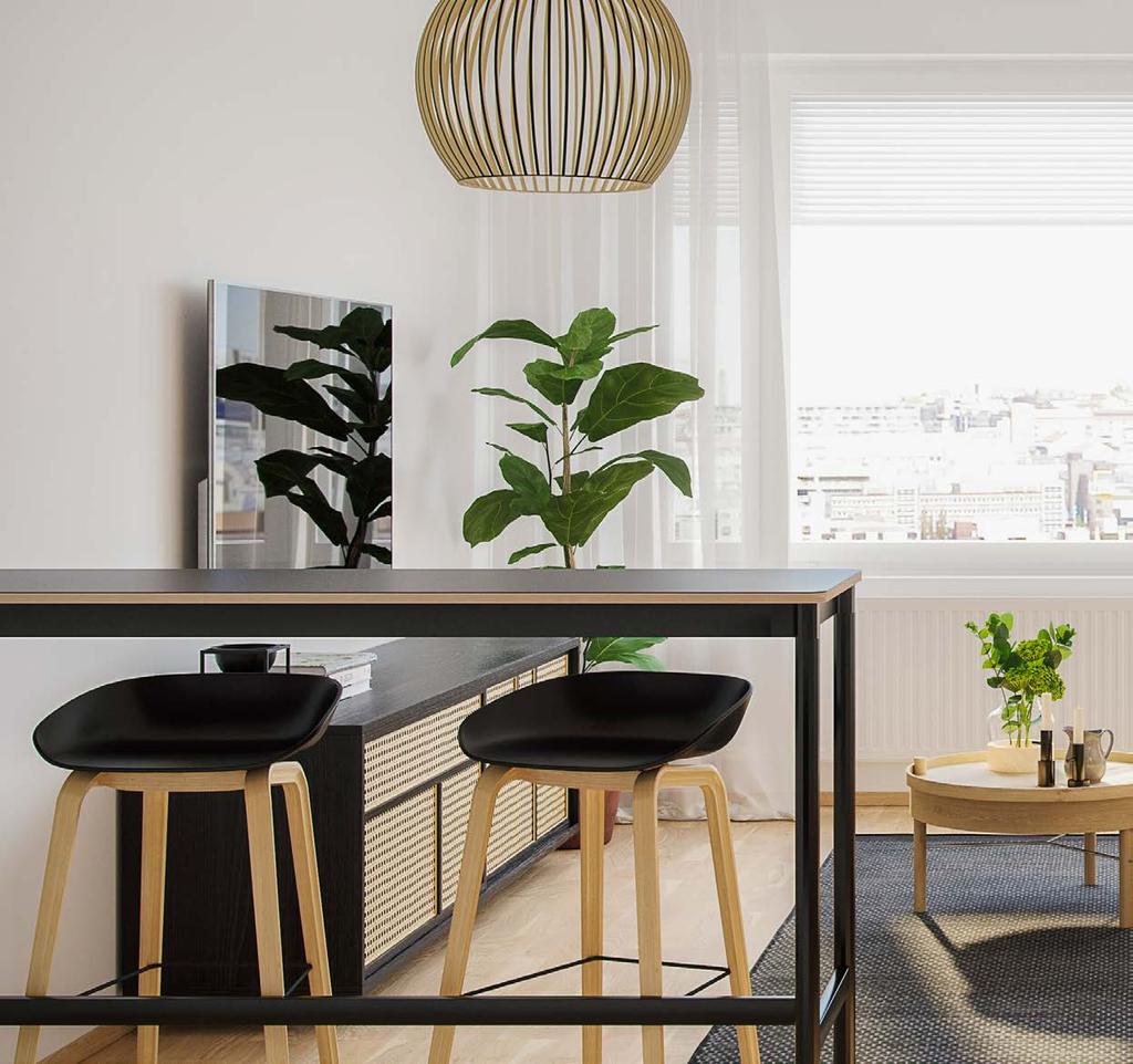 4 Taiteilijan näkemys asunnosta J21. yit.